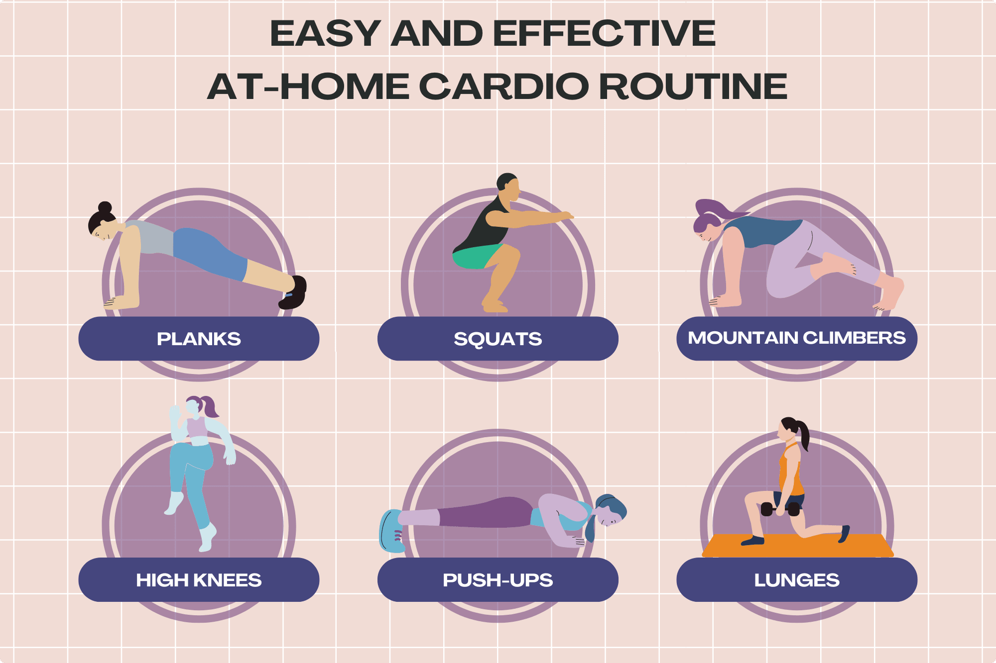Easy Effective At Home Cardio Workout for Every Goal