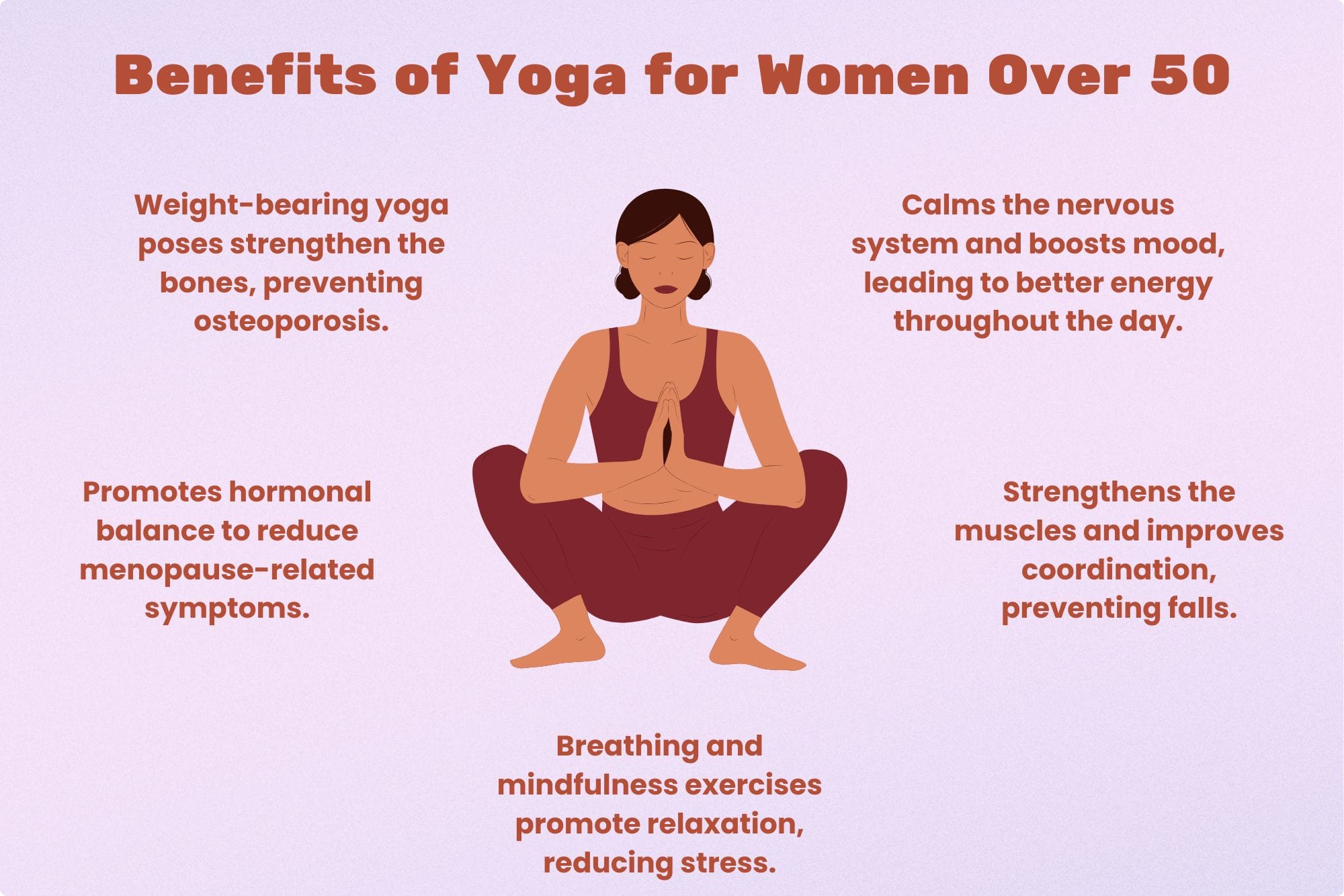 Yoga for Women Over 50: Benefits and Gentle Poses for Improved Balance & Strength