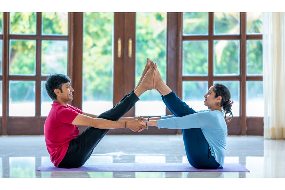 It Takes Two! 10 Yoga Poses for Two People